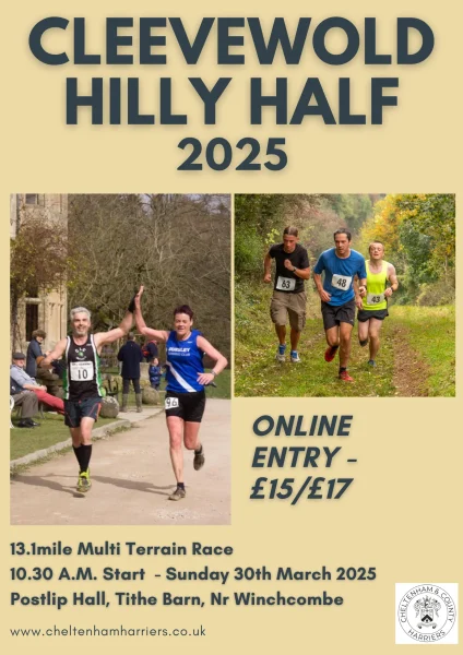 Clevewold Hilly Half poster